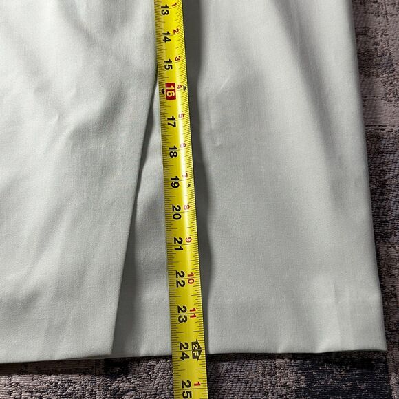 DKNY NWT Womens Asymmetrical Pencil Skirt sz 10 Rose Garden Green Office Career - Picture 4 of 12